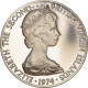 Monnaie, BRITISH VIRGIN ISLANDS, 25 Cents, 1974, Franklin Mint, Proof, FDC - Jungferninseln, Britische