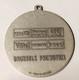 Oude Medaille Bruxelles Brussels Marathon 1987 Running Reclame Becel Vittel Siemens RTBF Asphaltco Sport 80 Magazine - Andere & Zonder Classificatie