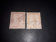 01AL10 REPUB. DI SAN MARINO 1899 STATUA DELLA LIBERTA' VALIDI SOLO PER SERVIZIO INTERNO 2 VALORI "XO" - Used Stamps