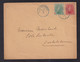 DDAA 529 - Enveloppe TP Croix Rouge ELVERDINGHE En Bleu Vers OOSTVLETEREN 1915 En Rouge - Unbesetzte Zone
