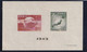 Giappone 1949 Il 75° Anniversario Dell'Unione Postale Universale MNH Foglietto - Unused Stamps