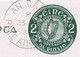 Ireland Parliament Postal Stationery 1931 2d Green Lettercard AN DÁIL BAILE ÁTHA CLIATH 23 OC 31 Cds Temporary Office - Interi Postali