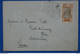 T18 GUINEE AOF BELLE LETTRE 1935 POUR BLERE FRANCE + AFFRANCH. INTERESSANT - Covers & Documents