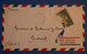 S1 COMORES BELLE LETTRE RARE 1952 PAR AVION PETIT BUREAUX MUTSAMUDU AUJOUAN POUR MONTREAL + N°8 + AFFRANCH PLAISANTT - Lettres & Documents