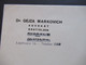 CSSR 1935 Nr.349 SST / Sonderstempel In Ornage Bratislava Umschlag Dr. Gejza Markovich Advokat Bratislava - Lettres & Documents
