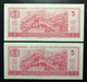 CHINA, 2 X Uncirculated Banknotes, « GREAT WALL » - Autres - Asie