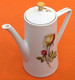 Années 1950  Cafetière  Porcelaine Altesse De Vercor N° 91   Décor Floral   Hauteur : 220mm - Sonstige & Ohne Zuordnung