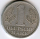 Allemagne Germany RDA DDR 1 Mark 1956 A J 1513 KM 13 - 1 Marco