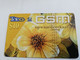 Delcampe - SURINAME US $10 UNIT GSM  PREPAID  FLOWER MOBILE CARD           **6471 ** - Suriname