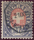 Heimat VD Montreux 1885-09-02 Telegraphen-Stempel Auf Zu#16 Telegrapfen-Marke 50 Rp. - Telegraph