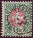 Heimat VD TERRIETE ~1885 Telegraphen-Stempel Auf Zu#17 Telegrapfen-Marke 1 Fr.. - Telegraph