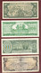 Sud America Lotto 4 Banconote Paraguay Dominicana Cuba Bolivia 4 Old Banknotes South America - Other - America