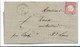 BRS368 / DEUTSCHES REICH -  Masmünster 1872 Auf Kl. Brustschild, 1 Groschen Grenztarif Nach St. Louis, Rhein/Schweiz - Covers & Documents