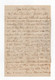 !!! INDE ANGLAISE, LETTRE DE FYZABAD DE 1865 POUR LE SURREY, AVEC TEXTE, AFFRANCH TRICOLORE. ARCHIVE CLARKE - 1858-79 Crown Colony