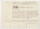 Bill Of Loading 1849 For Opium - Smyrna - Malta - Gibraltar - Southampton - Including  Ledger / Account - 1837-1914 Smyrna