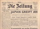 ENGLAND -  DIE  ZEITUNG  - KRIEG  JAPAN  THAI  U501 - LONDON  - Komplette Zeitung - 1941 - Informations Générales