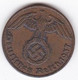 1 Reichspfennig 1937 F STUTGART. Bronze KM# 89 - 1 Reichspfennig