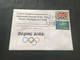 (5 D 11) 9-12-2021 - UK Diplomatic Boycott Of China 2022 Winter Olympic Games Announced (Japan Flag UN Stamp) - Winter 2022: Beijing