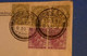 491 INDE BELLE LETTRE 1937 BOMBAY PAR AVION A LIVERPOOL + AFFRANCHISSEMENT PLAISANT 2 PAIRES CACHET INDIA -ENGLAND - 1911-35 King George V