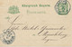 BAYERN ORTSSTEMPEL MUENCHEN 6 K1 (MÜNCHEN) 1901 Auf 5 Pf Rauten GA, JAHR MIT PUNKT: 01. Und DUNKELBLAUER STEMPELFARBE - Postal  Stationery