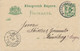 BAYERN ORTSSTEMPEL MUENCHEN 1.B.P. K1 (MÜNCHEN) 1900 Auf 5 Pf Rauten GA, STEMPELFEHLER: Es Fehlen MONAT Und JAHR!!, - Postal  Stationery