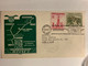 Enveloppe Premier Vol  AVIANCA Lima-Bogota-Frankfurt- New York 13 Juillet 1957 Poste Aérienne Premier Vol Pour Lima - Monde