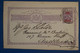 AK5 NEW ZEALAND BELLE CARTE  DOUBLE 1901 AUCKLAND ++++SURCHARGE ROUGE + AFFRANCH.PLAISANT - Briefe U. Dokumente