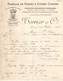 Fab.de Peignes En Ivoire/TERRIER & Cie/ Annecy/J LECOEUR/Ivry La Bataille/Eure/France/1905  FACT518 - Perfumería & Droguería