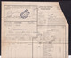 DDAA 769 --  WESTVLAANDEREN - Lettre De Voiture Cachet De Gare ISEGHEM 1919 Vers ESSCHEN - Other & Unclassified