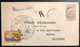 Océanie Lettre Recommandée REINHARD 1918 Mixte Christmas Island Privé 5c (KIRIBATI) + N°29 Obl Papete Pour La Suisse RR - Covers & Documents