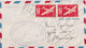 1947 - OUVERTURE LIGNE AERIENNE TRAPAS ! - ENVELOPPE De PAPEETE (TAHITI) => NOUMEA (NOUVELLE CALEDONIE) - Lettres & Documents