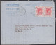 1951. HONGKONG. GEORG VI. TWENTY + TWENTY CENTS On AIR LETTER To USA. Cancelled HONG KONG 26... (Michel  147) - JF427057 - Briefe U. Dokumente