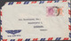 1950. HONGKONG. GEORG VI. ONE DOLLAR + 50 C On AIR MAIL Cover To Denmark. Cancelled HONG KO... (Michel  156+) - JF427067 - Lettres & Documents