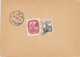 FOREST'S MONTH, CONSTRUCTIONS WORKER, STAMPS ON REGISTERED COVER, 1957, ROMANIA - Brieven En Documenten