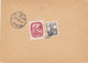 FOREST'S MONTH, CONSTRUCTIONS WORKER, STAMPS ON REGISTERED COVER, 1957, ROMANIA - Lettres & Documents