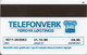 Faroe - Faroese Telecom (Magnetic) - Shiptype Seksæringur - 20Kr. - 80.000ex, Used - Isole Faroe