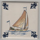 KLM ,AIRLINES BUSINESS CLASS DELFT POLYCHROME ,COASTER , - Coasters