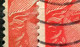 22962 FRANCE N°721a°(Yvert) 6F Rouge  Marianne De Gandon : Mèches Reliées + Normal 1946  TB - Used Stamps