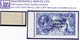 Ireland 1927-28 Wide Date Setting Saorstát 3-line Overprint On 10s Blue, Fresh Mint Marginal Barest Trace Of Light Hinge - Unused Stamps
