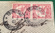 RARE Cover TSINGTAU KIAUTSCHOU 1903>ICHANG SMS VORWÄRTS&Hankow(Deutsche Post China Imperial Post Brief Chine Lettre Navy - Kiautchou