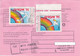 EUROPA STAMPS, INTERNATIONAL LETTER RECEIPT CONFIRMATION, 1995, ROMANIA - Covers & Documents