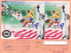 SOCCER WORLD CUP STAMP SHEETS, INTERNATIONAL LETTER RECEIPT CONFIRMATION, 1995, ROMANIA - Cartas & Documentos