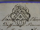 1784 GENERALITE D'AMIENS Papier Timbré N°206 De "PP. 2 SOLS 4 D" - Seals Of Generality