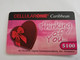 St MAARTEN  Prepaid  $100,- CELLULAIRONE CARIBBEAN   THINKING OF YOU        Fine Used Card  **6718** - Antillen (Niederländische)