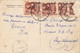 W0465- ROMANIA-RUSSIA FRINDSHIP 10 BANI OVERPRINTS RARE COMBINATION STAMPS ON GOVORA SPECIAL POSTCARD, 1952, ROMANIA - Covers & Documents