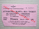 Yugoslavia BUS TICKET / JAT OFFICE - AIRPORT - Europe