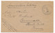 LETTRE PMB LIEUTENANT BICHIN CT 6EME DIVISION D'ARMÉE BELGE WWI BELGIQUE - Belgisch Leger