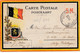 CARTE PMB DRAPEAU L'UNION FAIT LA FORCE C 245 C 218 WWI BELGIQUE - Armée Belge