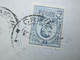 RUMÄNIEN , 1912   , Brief Aus Bukarest     Mit Firmenlochung      , Perfin - Briefe U. Dokumente