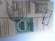 D187459      Parcel Card  (cut) Hungary 1938 TATA - Parcel Post